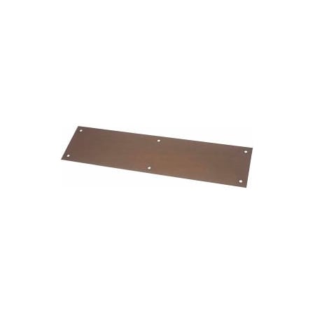 Yale Commercial Rockwood Push Plate, 4"L x 16"H, Oxidized Satin Bronze 85888